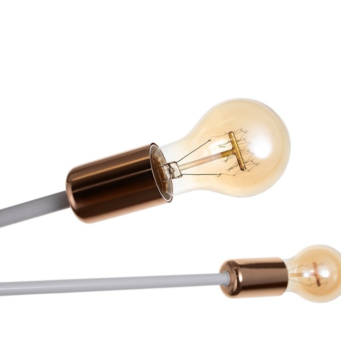 Люстра 2233/8WT E27 40Вт бело-золотой 108х108х20 см BayerLux