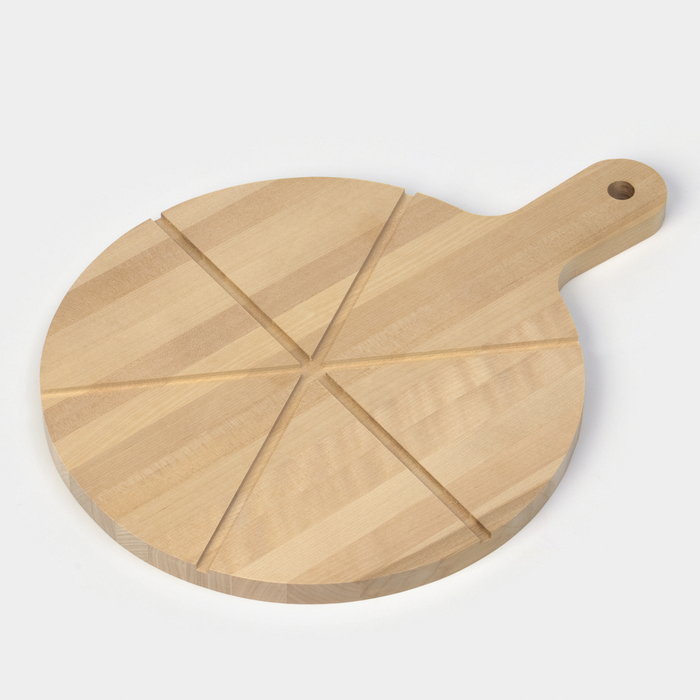 Доска для пиццы Adelica «Итальяно», d=32 см, берёза Доска для пиццы Adelica «Итальяно», d=32 см, берёза