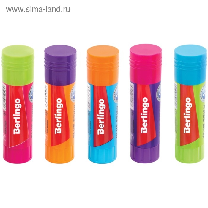 Клей-карандаш ПВП 20 г Berlingo Клей-карандаш ПВП 20 г Berlingo
