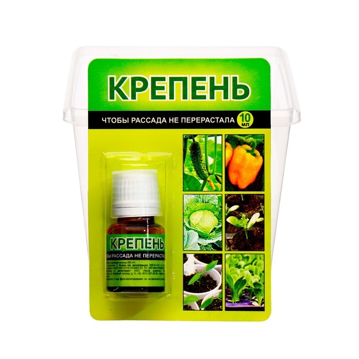Регулятор роста растений Крепень, флакон, 10 мл Регулятор роста растений Крепень, флакон, 10 мл