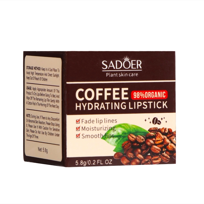 Кофейный бальзам для губ, 5.8 г Кофейный бальзам для губ, 5.8 г