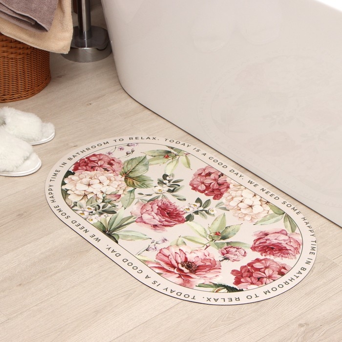 Коврик для ванной Этель Коврик для ванной Этель "Good day", 48х78 см