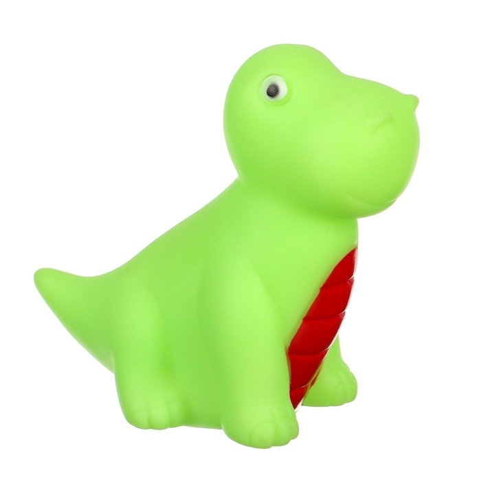 Набор резиновых игрушек для ванны «Динозавры», 6 шт, Крошка Я