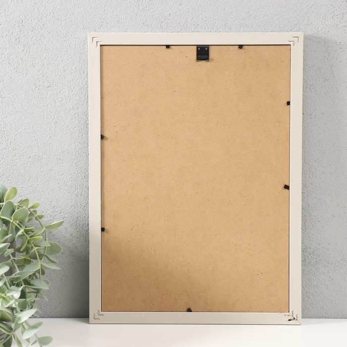 Фоторамка пластик формат А4 Фоторамка пластик формат А4 "Муза" мятная 32,5х23,8х1,1 см