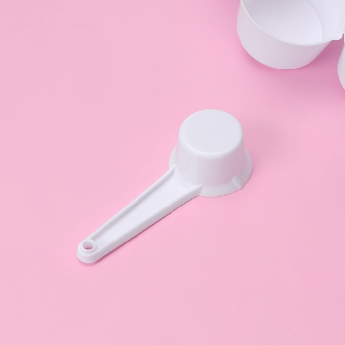 Набор мерных ложек Доляна, 11 шт: 30/60/80/125/250 мл, 0,6/1,2/2,5/5/7,5/15 мл, цвет белый Набор мерных ложек Доляна, 11 шт: 30/60/80/125/250 мл, 0,6/1,2/2,5/5/7,5/15 мл, цвет белый