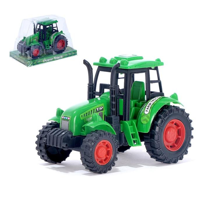 Трактор инерционный «Фермерский», цвета МИКС Трактор инерционный «Фермерский», цвета МИКС