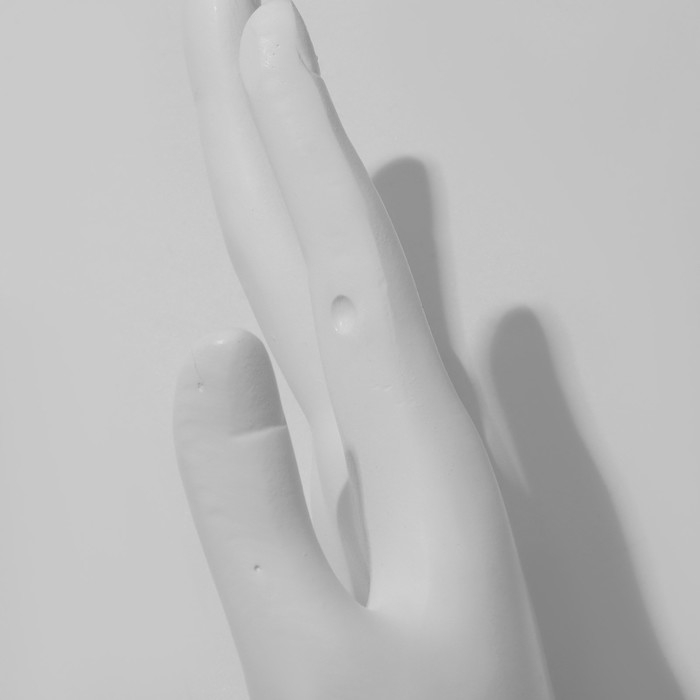 Подставка для украшений «Рука» 9×12×22, цвет белый