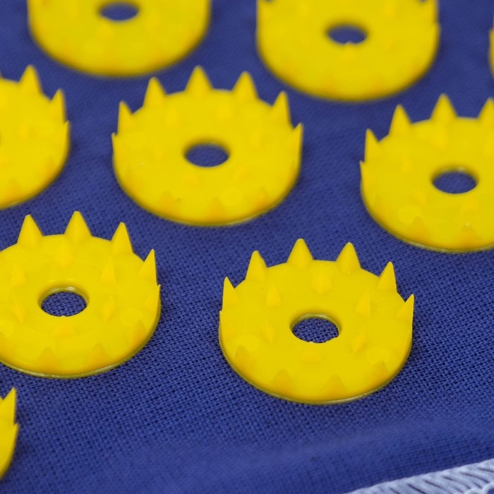 Аппликатор Azovmed «Коврик», 85 колючек, 25 х 40 см, синий. Аппликатор Azovmed «Коврик», 85 колючек, 25 х 40 см, синий.