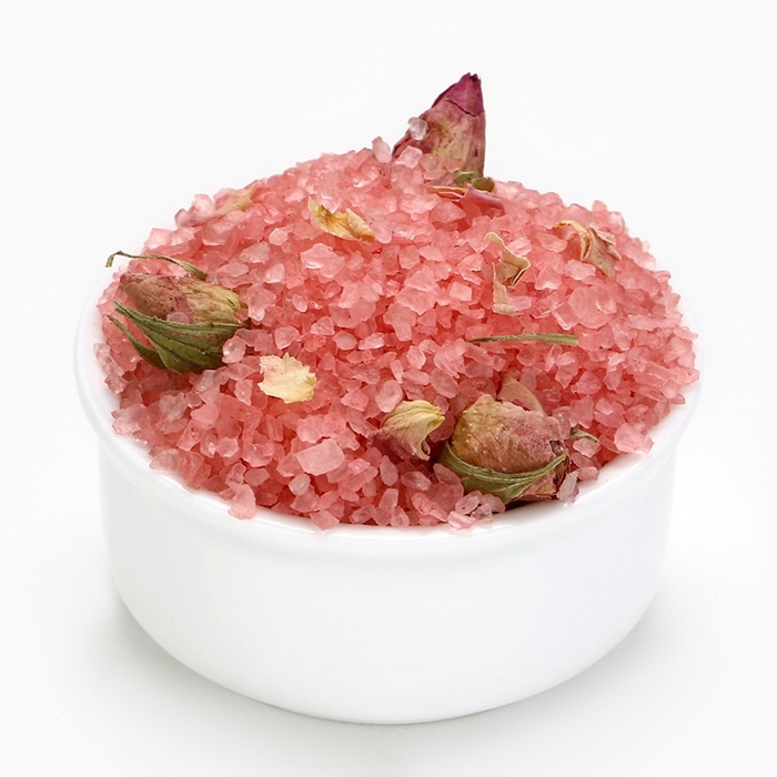 Соль для ванны с бутонами болгарской розы, 150 г, Новый Год Соль для ванны с бутонами болгарской розы, 150 г, Новый Год