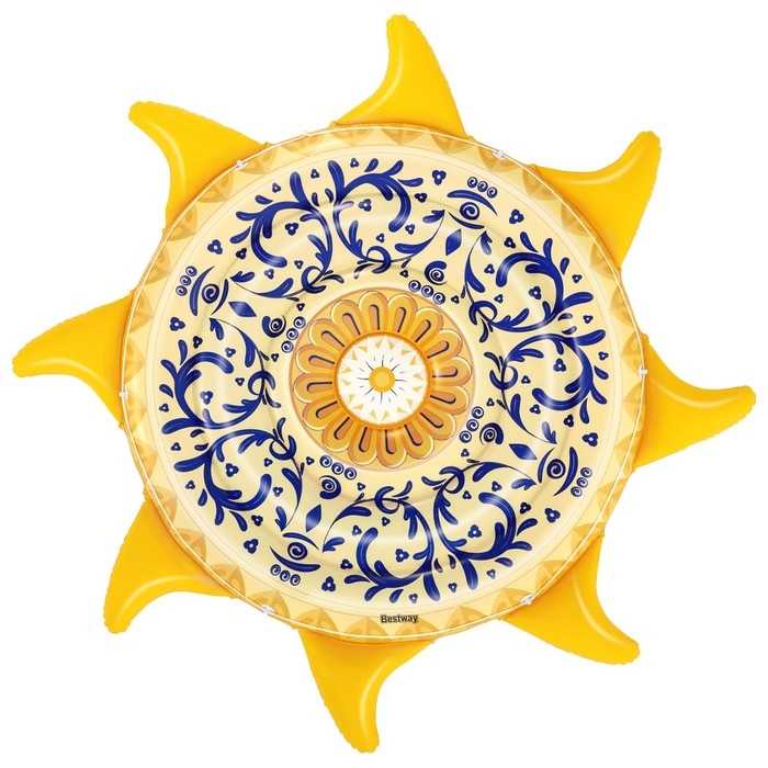 Матрас для плавания «Солнечный остров», 226 х 226 см, 43391 Матрас для плавания «Солнечный остров», 226 х 226 см, 43391