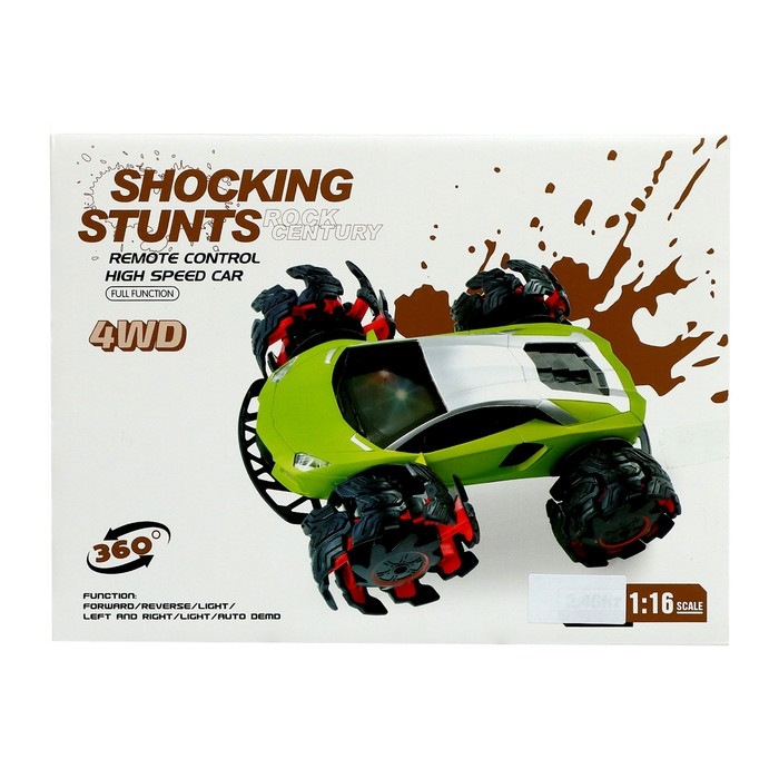 Машина радиоуправляемая «Шоукар», 1:16, работает от аккумулятора, цвет синий Машина радиоуправляемая «Шоукар», 1:16, работает от аккумулятора, цвет синий