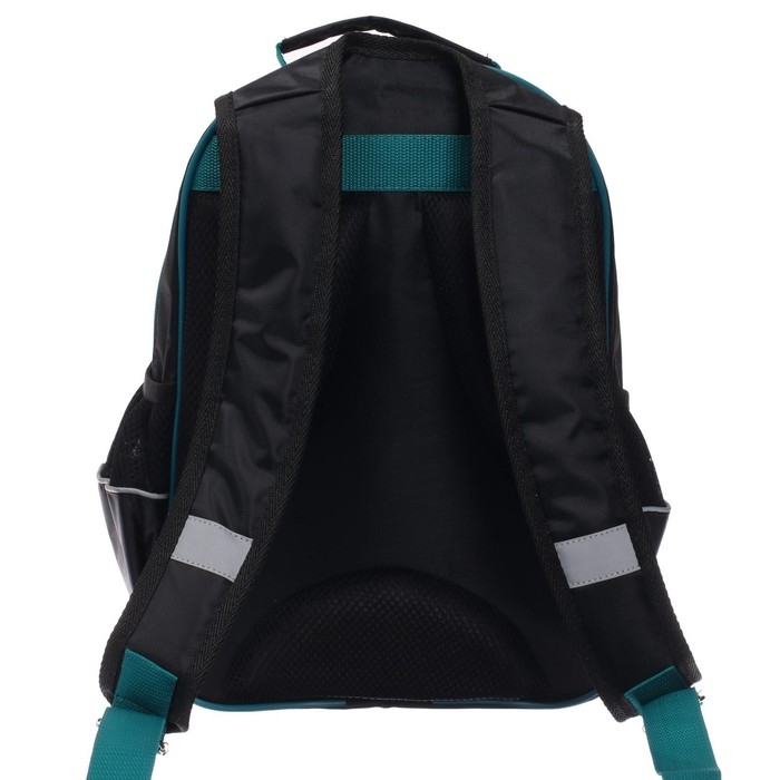 Рюкзак школьный, 37 х 26 х 13 см, эргономичная спинка, Calligrata ОРТ Рюкзак школьный, 37 х 26 х 13 см, эргономичная спинка, Calligrata ОРТ "Тачка"