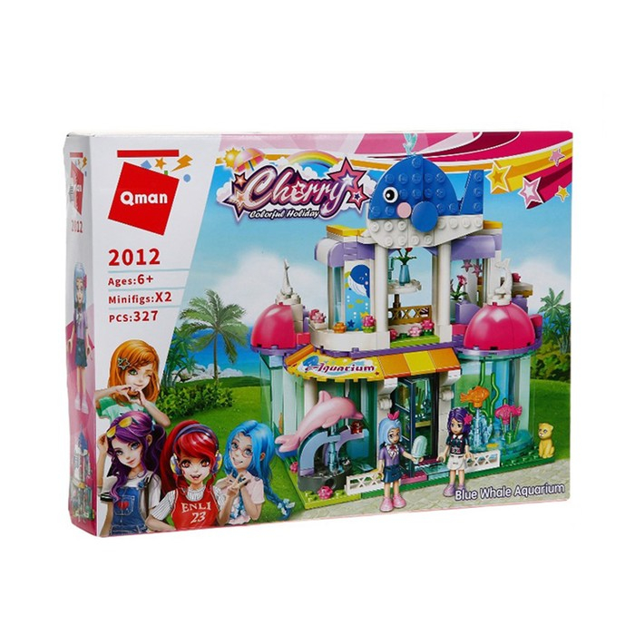 Конструктор для девочек «Океанариум», 327 деталей Конструктор для девочек «Океанариум», 327 деталей