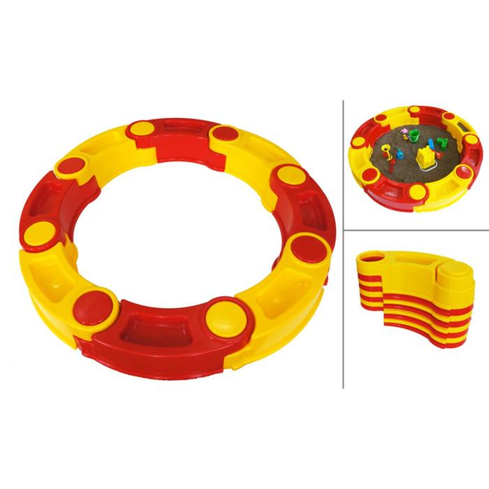 Песочница, d=150 см, 8 элементов Песочница, d=150 см, 8 элементов