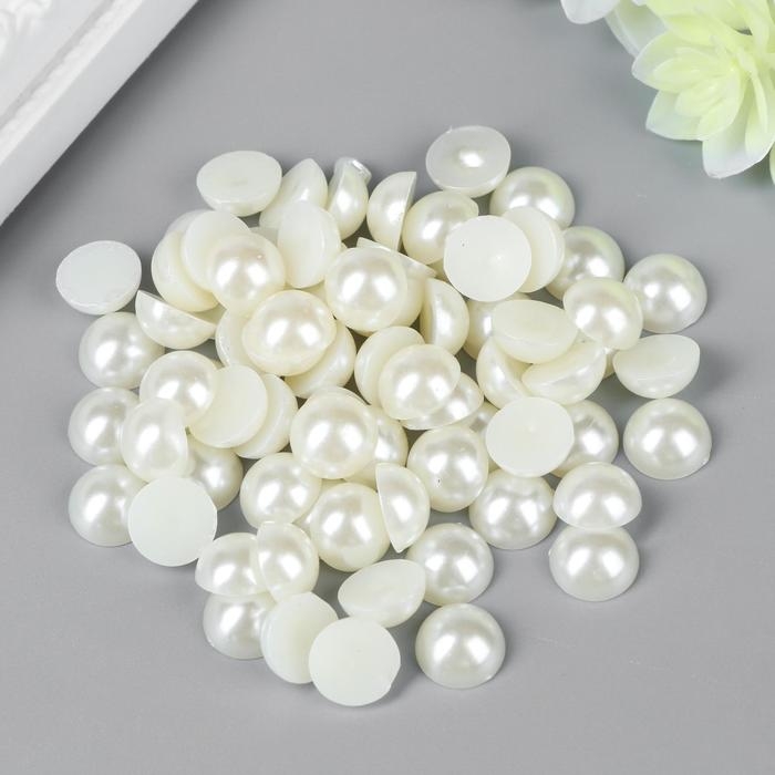 Набор для творчества диаметр 1 см Набор для творчества диаметр 1 см "Жемчуг половинка" 12х12,5 см вес - 19 грамм