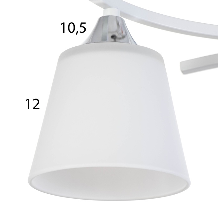 Люстра Люстра "Валенсия" 2х60Вт Е27 Белый 48х16,5х21см