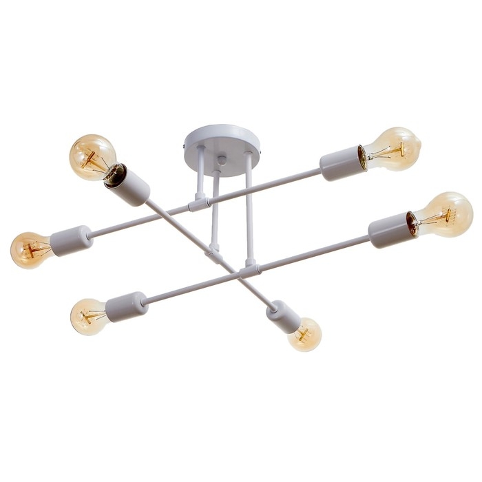 Люстра 2544/6WT E27 40Вт белый BayerLux Люстра 2544/6WT E27 40Вт белый BayerLux