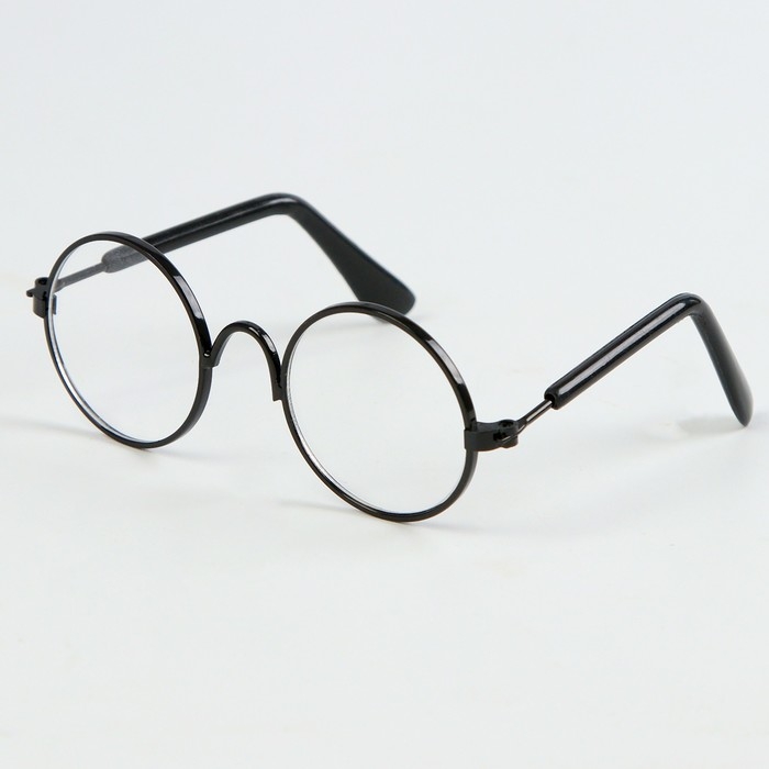 Очки для игрушек, цвет прозрачный Очки для игрушек, цвет прозрачный