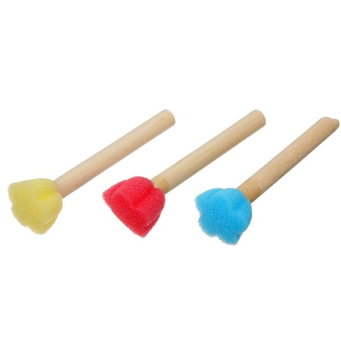 Набор кистей-спонж, 6 штук Набор кистей-спонж, 6 штук