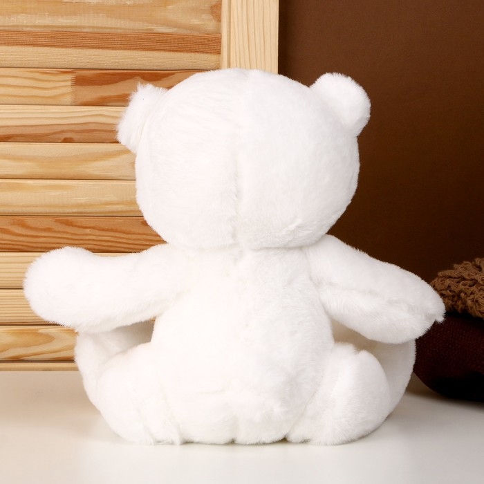 Мягкая игрушка «Мишка», 25 см, цвет белый Мягкая игрушка «Мишка», 25 см, цвет белый