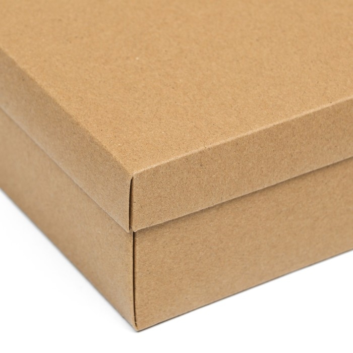 Коробка подарочная складная, упаковка, крафт, 21 х 15 х 7 см Коробка подарочная складная, упаковка, крафт, 21 х 15 х 7 см