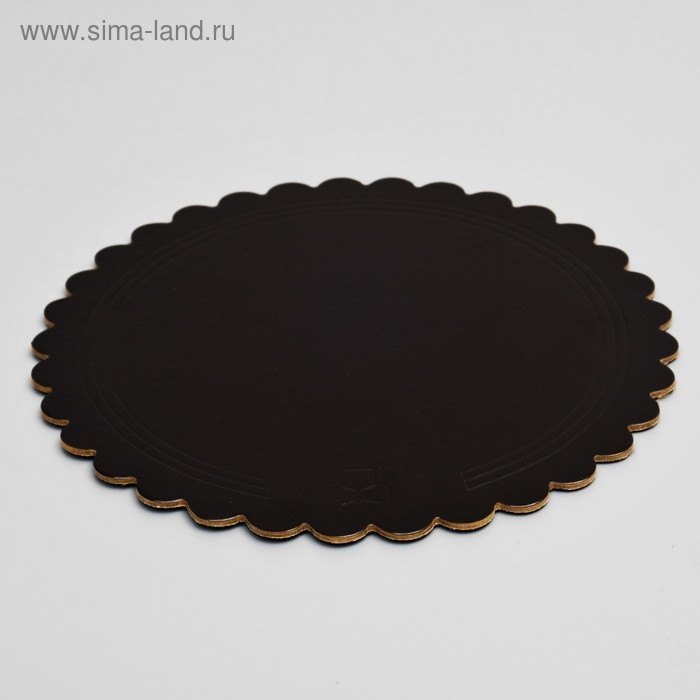 Подложка усиленная, волна,  26 см, черно - белая, 3,2 мм Подложка усиленная, волна,  26 см, черно - белая, 3,2 мм