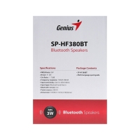 Компьютерные колонки 2.0 Genius SP-HF380BT, 2х1.5Вт, USB, дерево