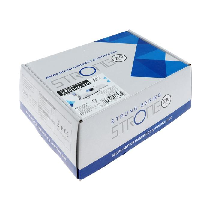 Аппарат для маникюра и педикюра  Strong 210, 35 000 об/мин, 64 Вт,  белый Аппарат для маникюра и педикюра  Strong 210, 35 000 об/мин, 64 Вт,  белый