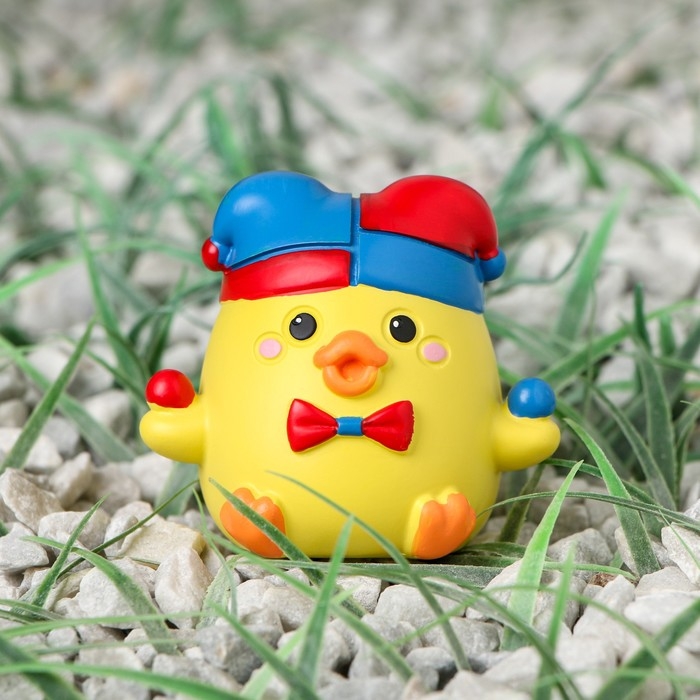 Утёнок на панель авто, циркач, желтый Утёнок на панель авто, циркач, желтый