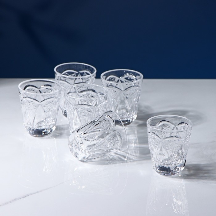 Набор стопок хрустальных для вина, 25 мл, 6 шт Набор стопок хрустальных для вина, 25 мл, 6 шт