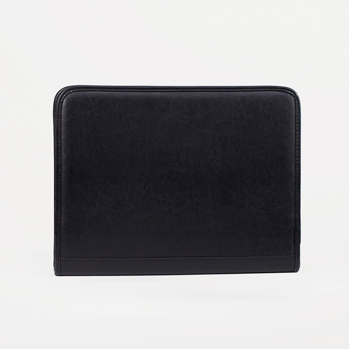 Папка для документов «Алекс», А4, цвет чёрный