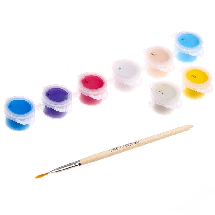 Картина по номерам для детей «Мармеладное настроение», 15 х 15 см