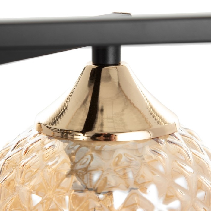 Люстра Люстра "Либель" 5хE27 40Вт черный 50х50х28 см BayerLux