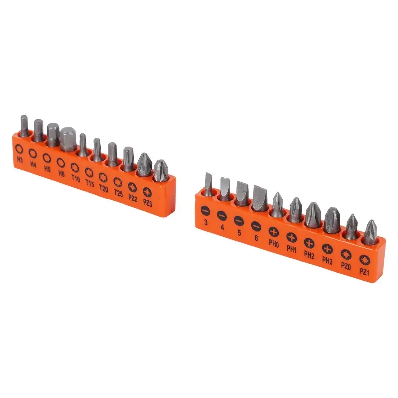 Отвёртка с битами 21 пр. (SL, PH, PZ, HEX, TORX) блистер