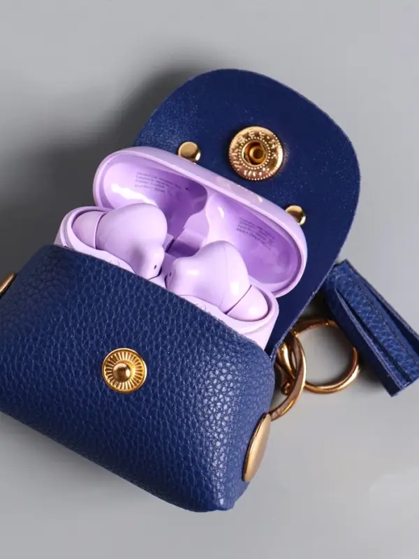 Брелок кожзам с карабином, с кистью Брелок кожзам с карабином, с кистью "Саквояж" синий 7,5х4х7 см