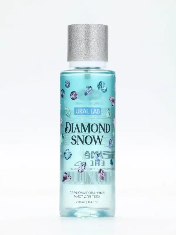 Парфюмированный мист для тела Diamond Snow, 250 мл, URAL LAB Парфюмированный мист для тела Diamond Snow, 250 мл, URAL LAB