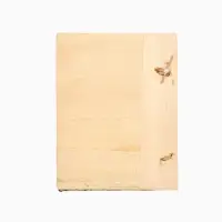 Блокнот в твёрдой обложке плетёный, 48 листов, 14&times;18&times;2 см, разноцветный