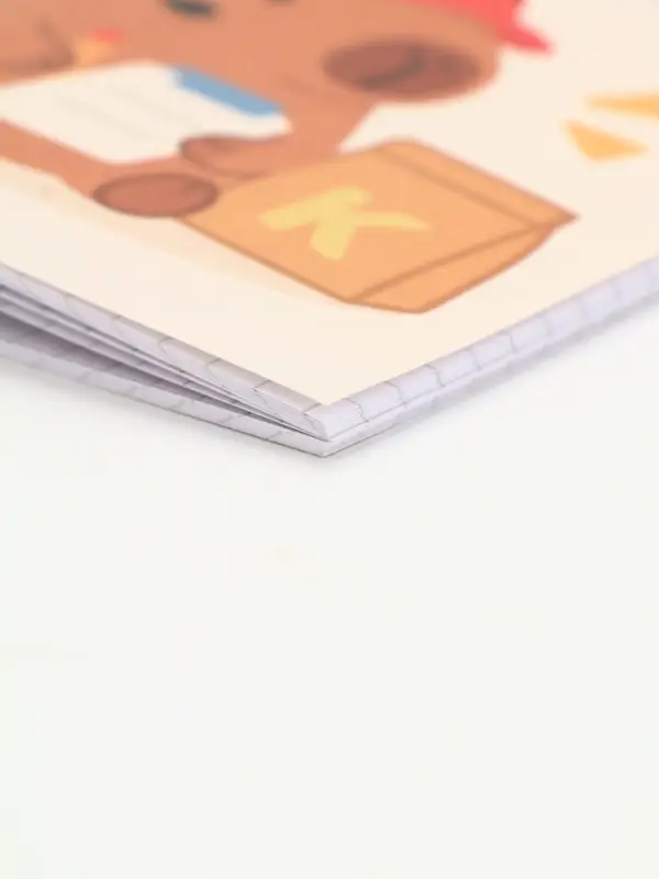 Блокнот А6, 32 л на скрепке, в клетку Блокнот А6, 32 л на скрепке, в клетку "Капи мил"