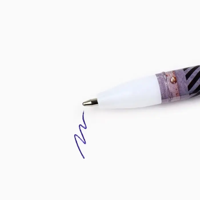 Ручка шариковая, пластик с колпачком, синяя паста, 0.5 мм «23 февраля» Ручка шариковая, пластик с колпачком, синяя паста, 0.5 мм «23 февраля»