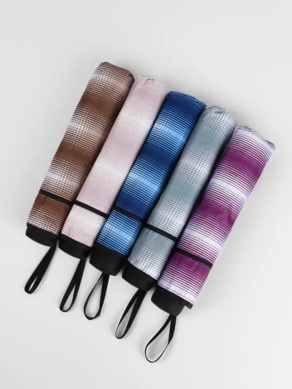 Зонт механический &laquo;Иллюзия&raquo;, эпонж, 4 сложения, 8 спиц, R=48/55 см, d=96 см, МИКС