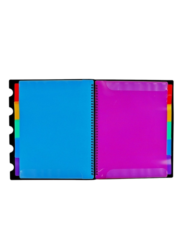 Нотная папка - 30 файлов 60 листов черная Нотная папка - 30 файлов 60 листов черная