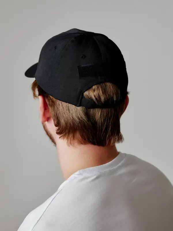 Кепка тактическая Storm tactic с липучкой, черный