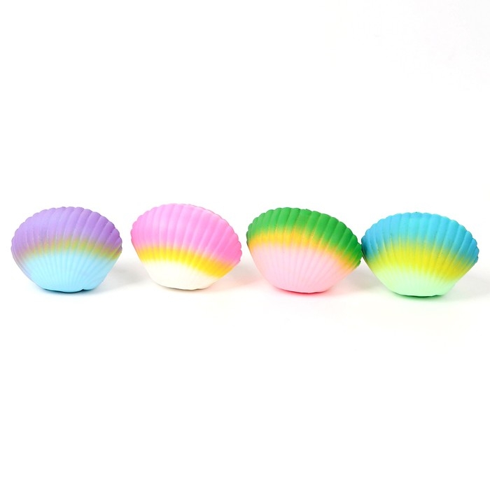 Мялка Мялка "Ракушка" с пастой, цвета МИКС