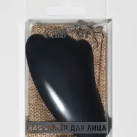 Массажёр Гуаша &laquo;Лапка&raquo;, 9&times;5.2 см, чёрный