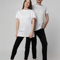 Футболка унисекс для сублимации Paint Tee, белая, размер 50