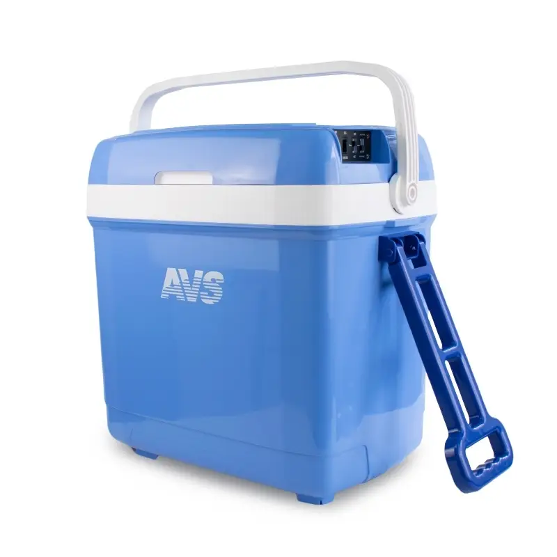 Холодильник автомобильный AVS CC-30B 30л 12V/220V (с ручкой и колёсиками)