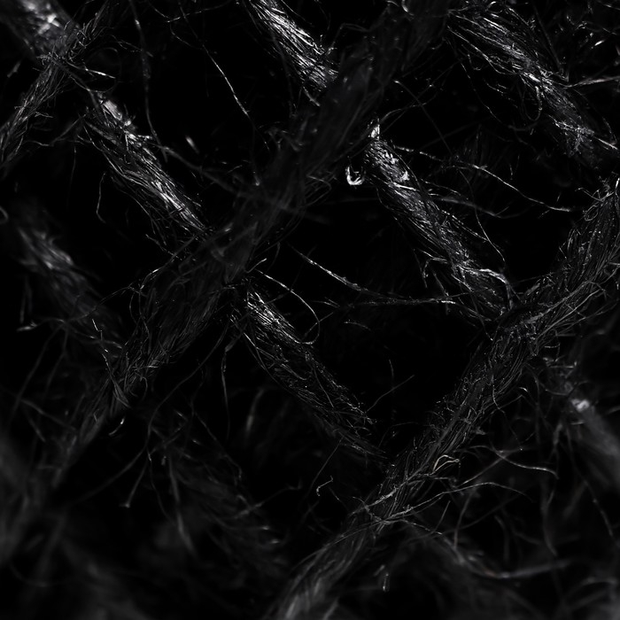 Пряжа 100% джут Пряжа 100% джут "Softino Jute Colored" 50м ±2м чёрный 50 гр