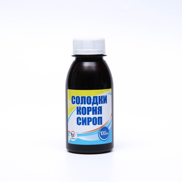 Сироп корня солодки Vitamuno, с витамином С, выведение мокроты, от кашля 100 мл Сироп корня солодки Vitamuno, с витамином С, выведение мокроты, от кашля 100 мл
