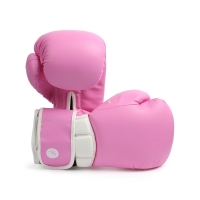 Боксерские перчатки FIGHT EMPIRE, ROSY, розовые, размер 12 oz