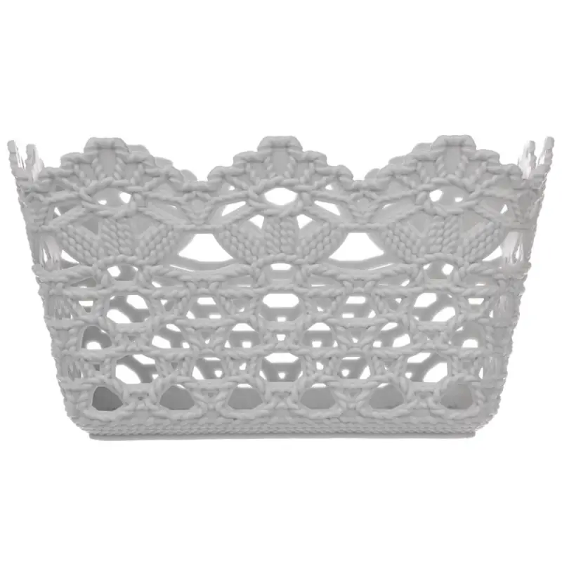 VETTA Корзинка универсальная "Цветы", 15х10х8,5см, пластик, 2 цвета